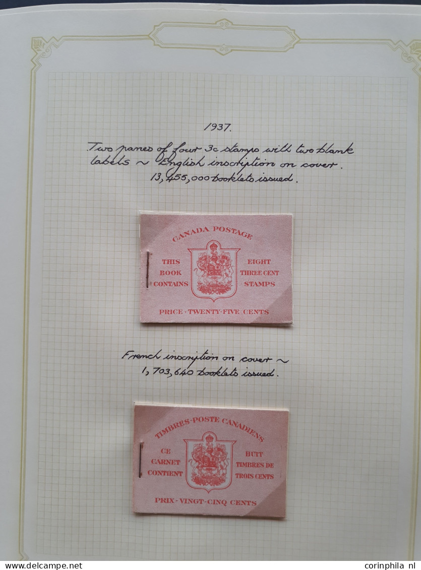 1935-1969, specialized collection, collected both used and */**, with a.o. plateblocks, booklets, covers etc., nicely ar