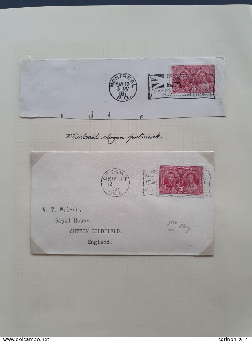 1935-1969, specialized collection, collected both used and */**, with a.o. plateblocks, booklets, covers etc., nicely ar