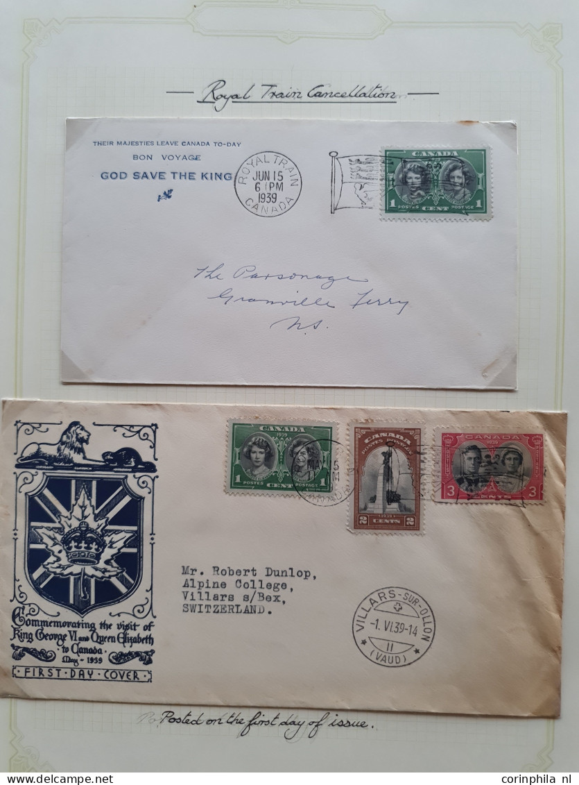 1935-1969, specialized collection, collected both used and */**, with a.o. plateblocks, booklets, covers etc., nicely ar