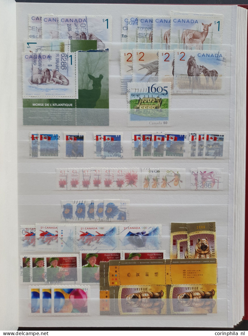 1859-2015c. stock used and some */**, stamp booklets, duplicates etc. in 4 stockbooks