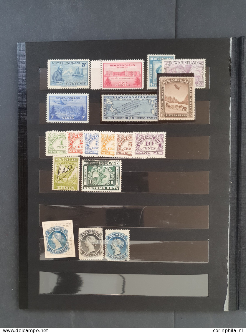 1851-1947, Collection Used And * With Many Better Stamps And Sets, Duplicates And Also The Other Canadian Provinces With - Autres & Non Classés