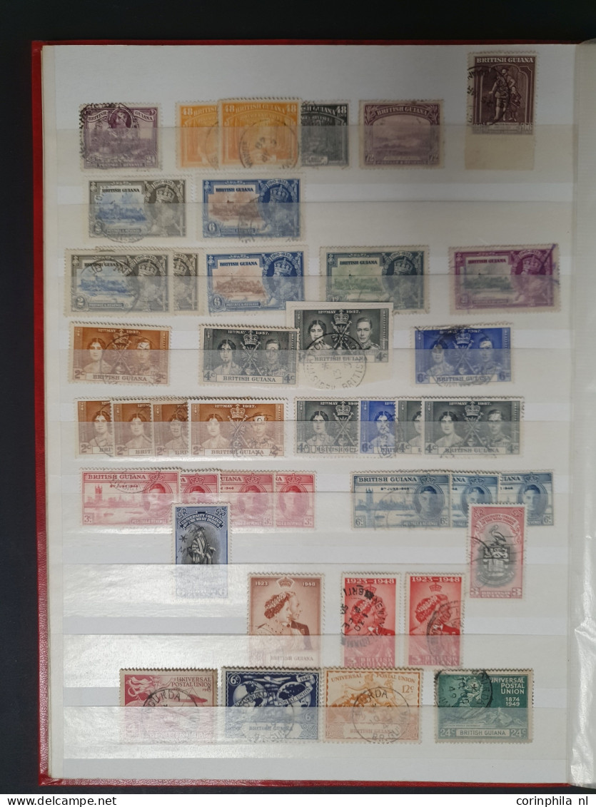 1860-1970, used and */** with some better material in stockbook