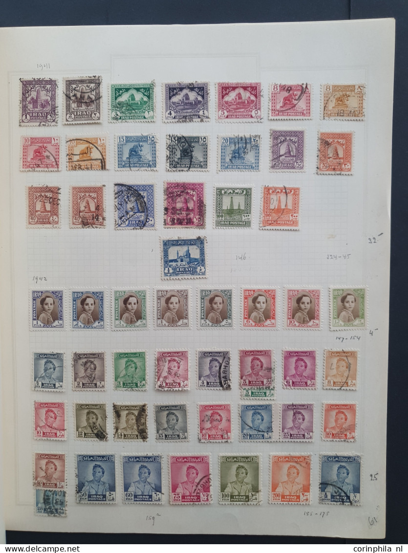 1917-1932 collection * and used with better items and sets including official stamps and duplicates on album leaves in f