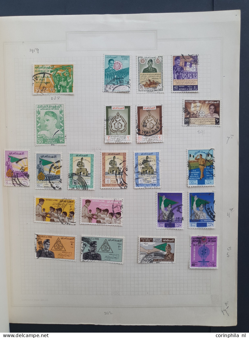 1917-1932 collection * and used with better items and sets including official stamps and duplicates on album leaves in f