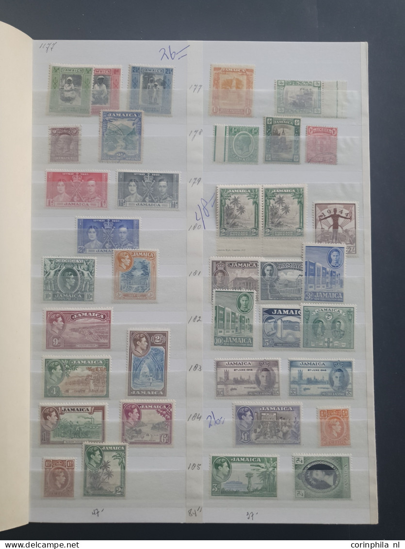 1930/1990 Collection Mostly ** With Many Miniature Sheets In Stockbook - Jamaïque (...-1961)