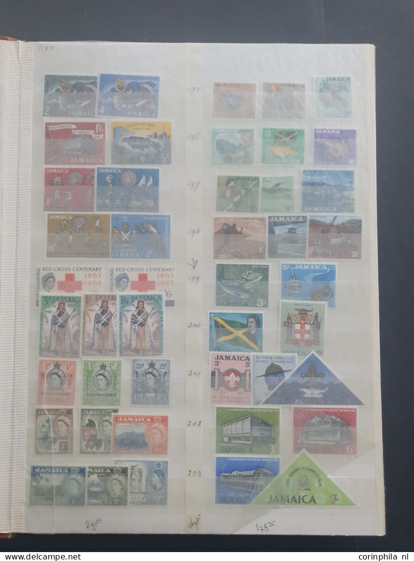 1930/1990 Collection Mostly ** With Many Miniature Sheets In Stockbook - Jamaica (...-1961)