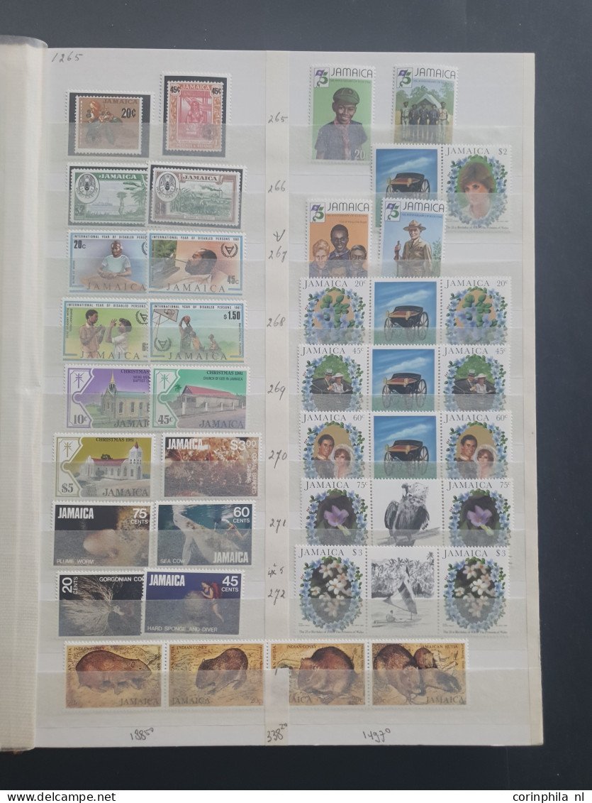 1930/1990 collection mostly ** with many miniature sheets in stockbook