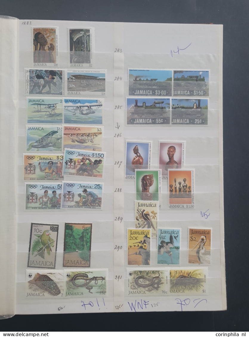 1930/1990 collection mostly ** with many miniature sheets in stockbook