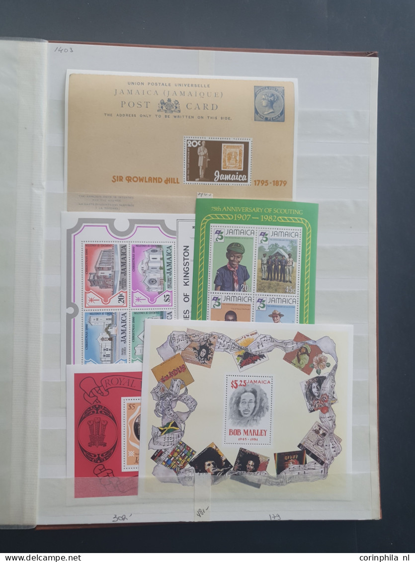 1930/1990 collection mostly ** with many miniature sheets in stockbook
