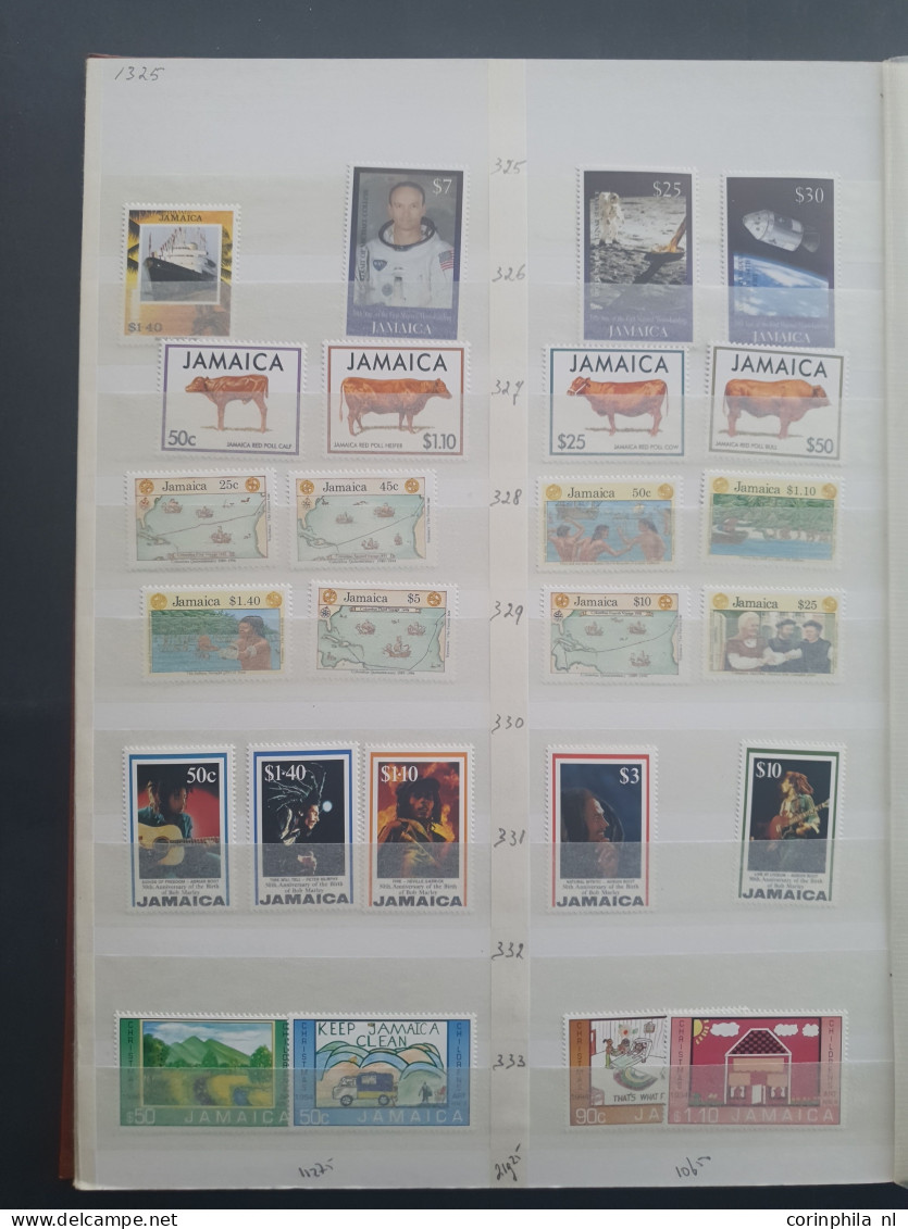 1930/1990 collection mostly ** with many miniature sheets in stockbook