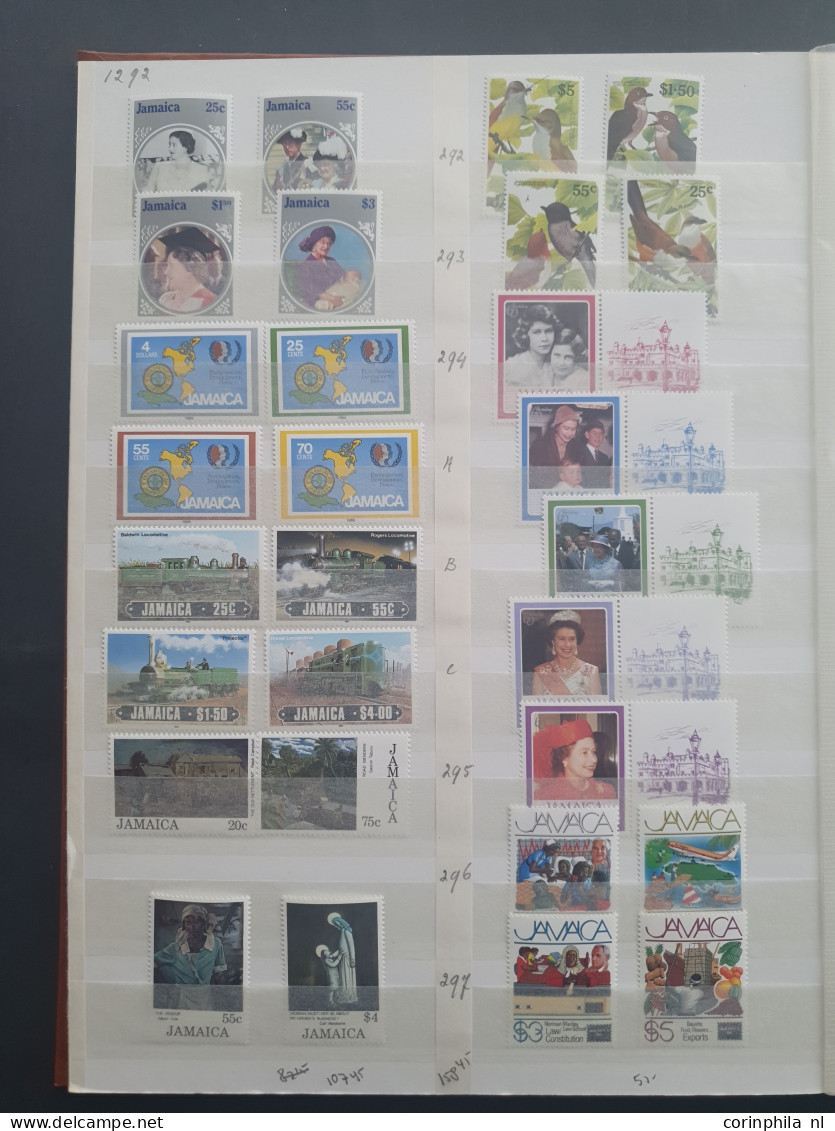 1930/1990 collection mostly ** with many miniature sheets in stockbook