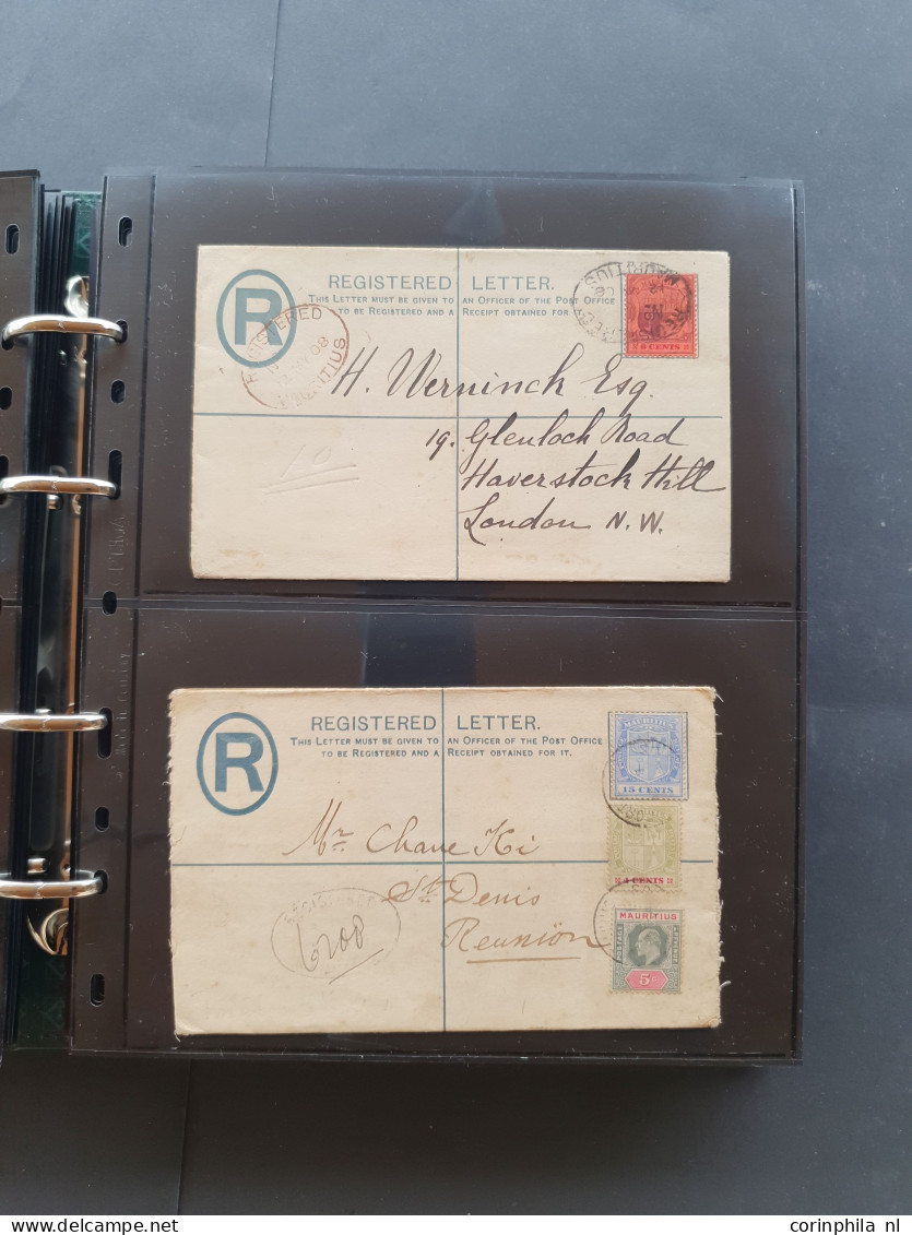 Cover 1879 onwards postal stationery an extensive collection (ca. 550 items) both unused and used including many better 