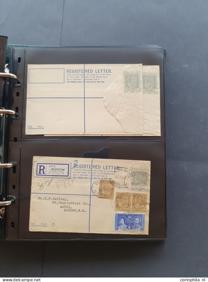 Cover 1879 onwards postal stationery an extensive collection (ca. 550 items) both unused and used including many better 