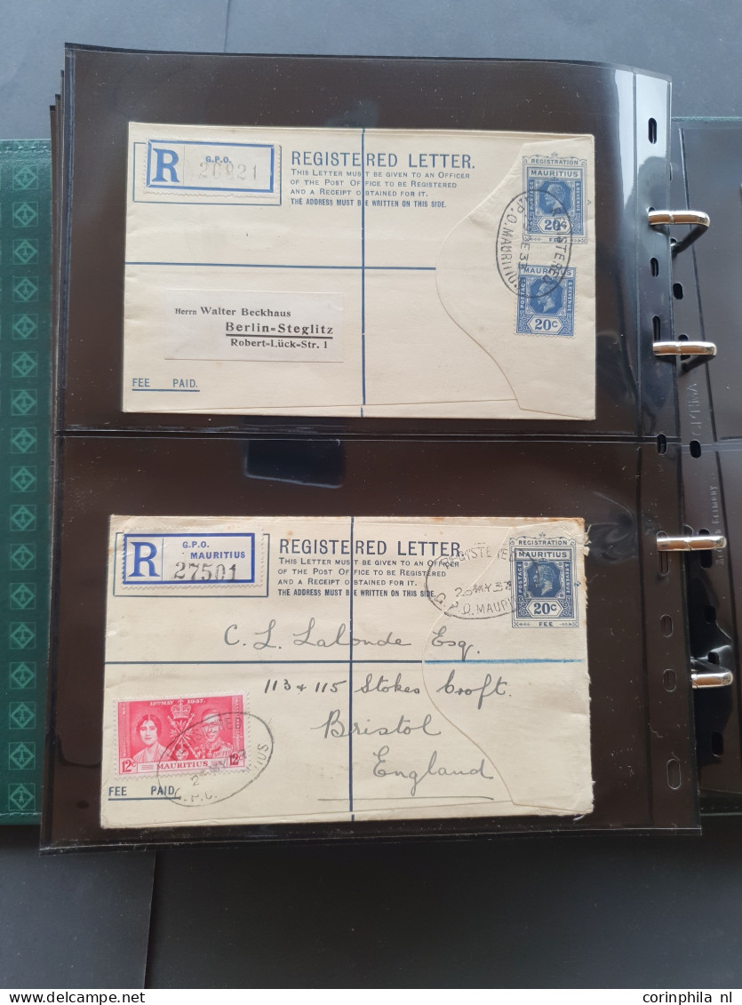 Cover 1879 onwards postal stationery an extensive collection (ca. 550 items) both unused and used including many better 