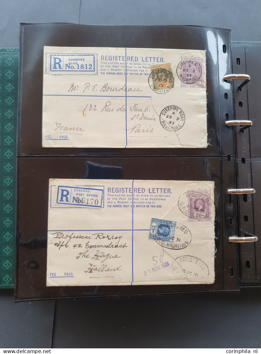 Cover 1879 onwards postal stationery an extensive collection (ca. 550 items) both unused and used including many better 