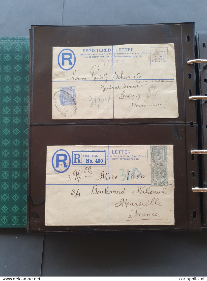 Cover 1879 onwards postal stationery an extensive collection (ca. 550 items) both unused and used including many better 