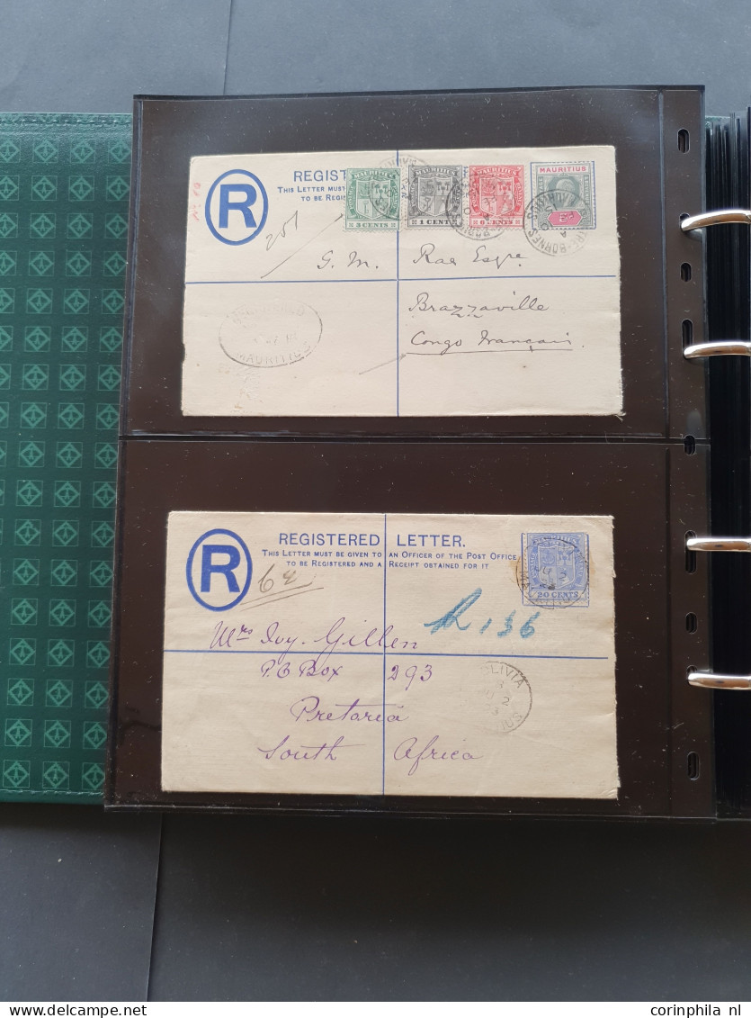 Cover 1879 onwards postal stationery an extensive collection (ca. 550 items) both unused and used including many better 