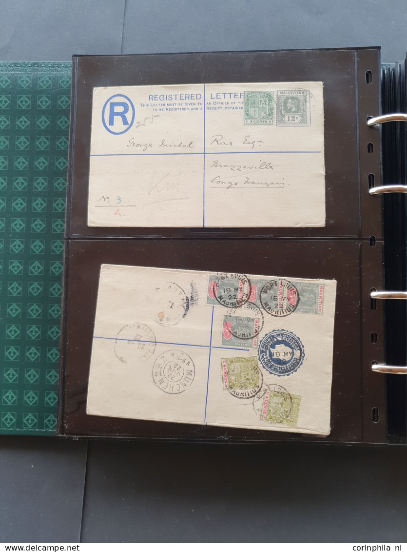 Cover 1879 onwards postal stationery an extensive collection (ca. 550 items) both unused and used including many better 