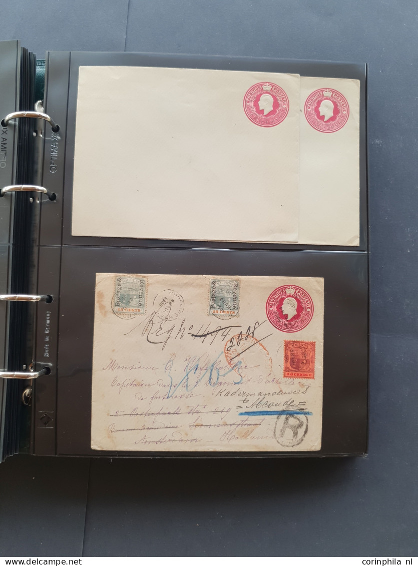 Cover 1879 onwards postal stationery an extensive collection (ca. 550 items) both unused and used including many better 