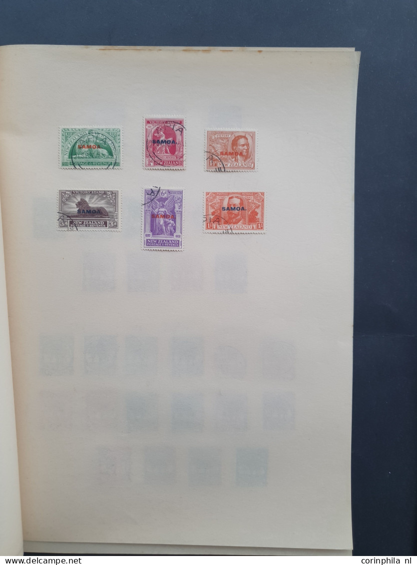 1900-1940 collection * and used with better items including duplicates on album leaves in folder