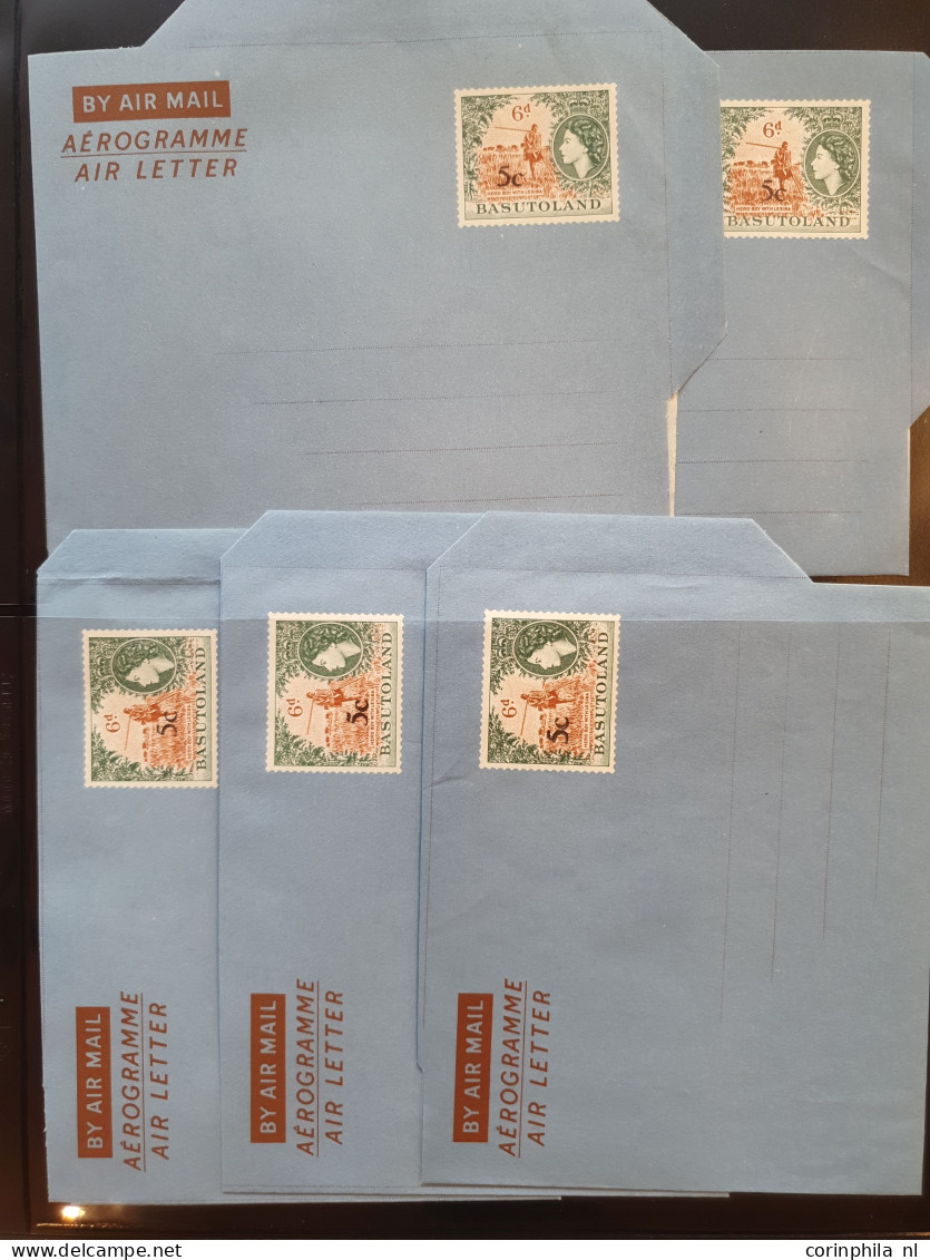 Cover 1952c. onwards collection postal stationery and covers with duplicates used and unused including some postmarks, r