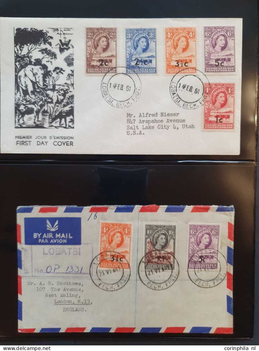 Cover 1952c. onwards collection postal stationery and covers with duplicates used and unused including some postmarks, r