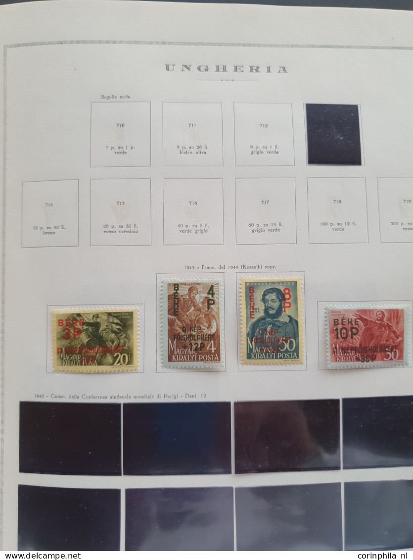 1871/1970 collection */** with better items e.g. airmail, miniature sheets, back of the book in 2 albums