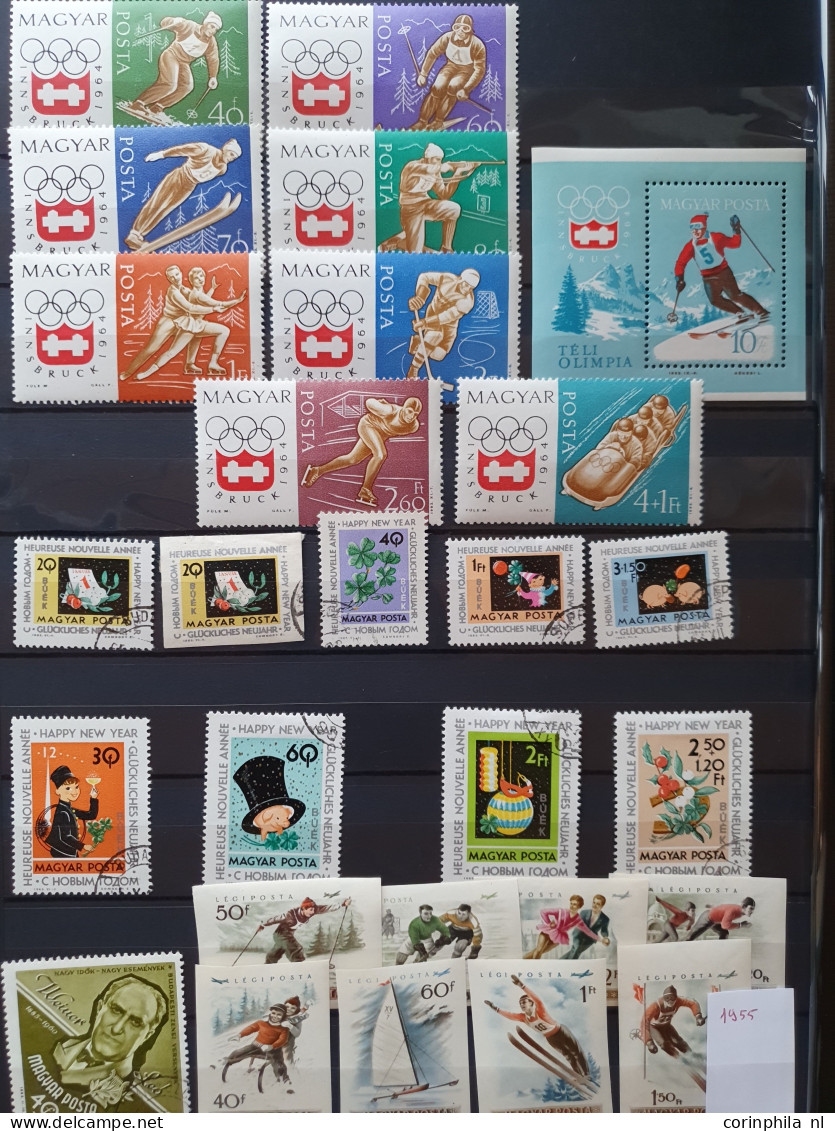 1926/2004 collection used and */** with bettter sets and miniature sheets, imperfs, literature etc. in 3 stockbooks and 