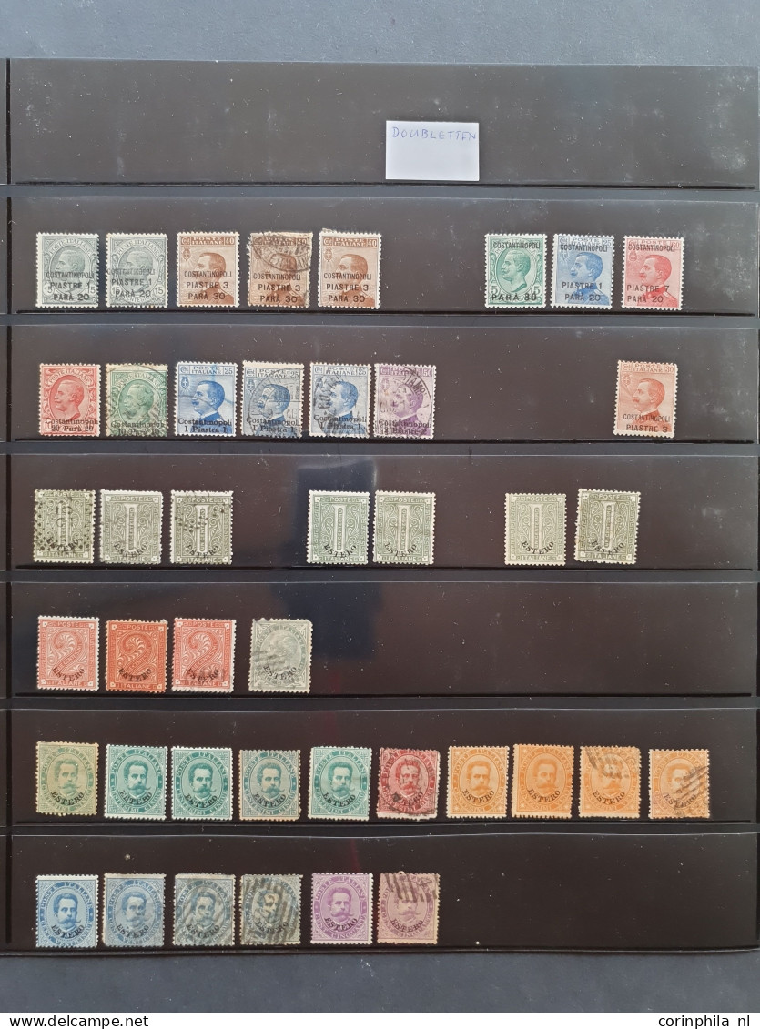 1874/1912c. collection used and */** with better items, blocks of 4, some varieties, postal history etc. in Lindner albu