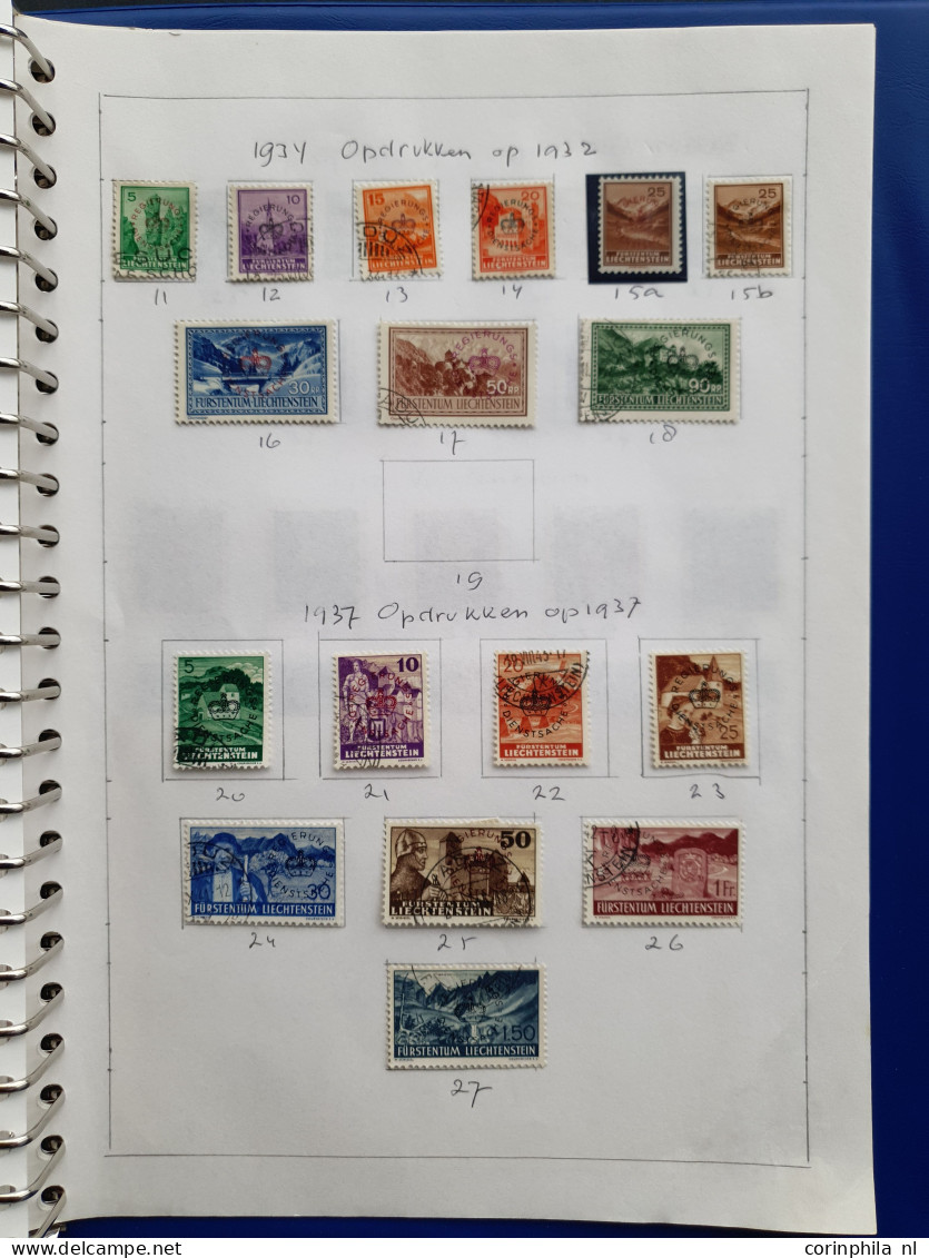 1886/2019 used collection partly specialised on perforation types including better items e.g. Austrian stamps/covers use