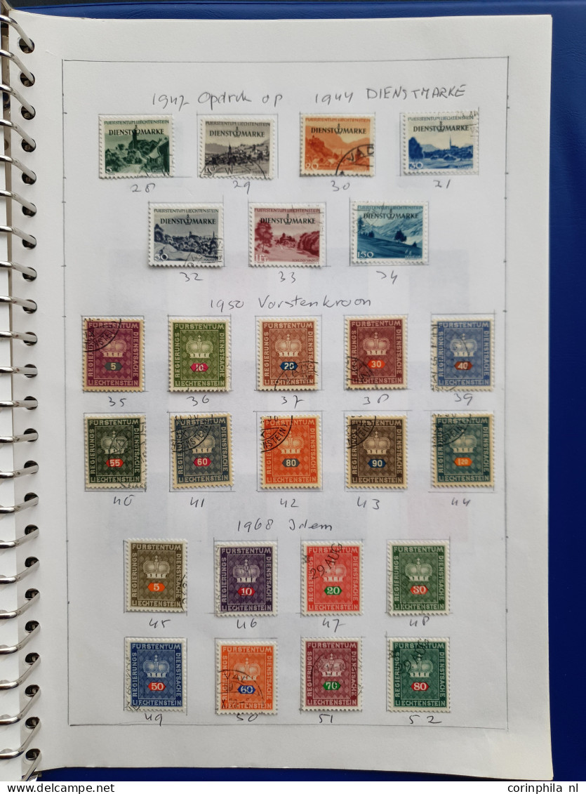 1886/2019 used collection partly specialised on perforation types including better items e.g. Austrian stamps/covers use