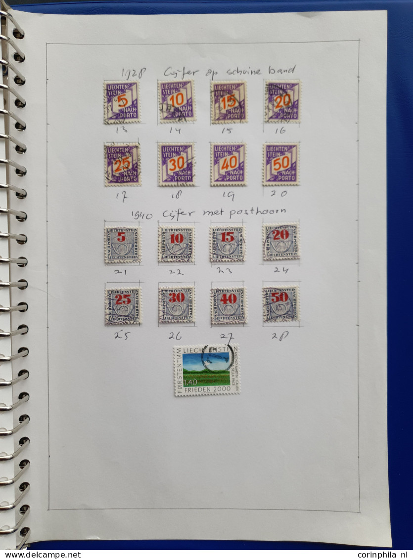 1886/2019 used collection partly specialised on perforation types including better items e.g. Austrian stamps/covers use