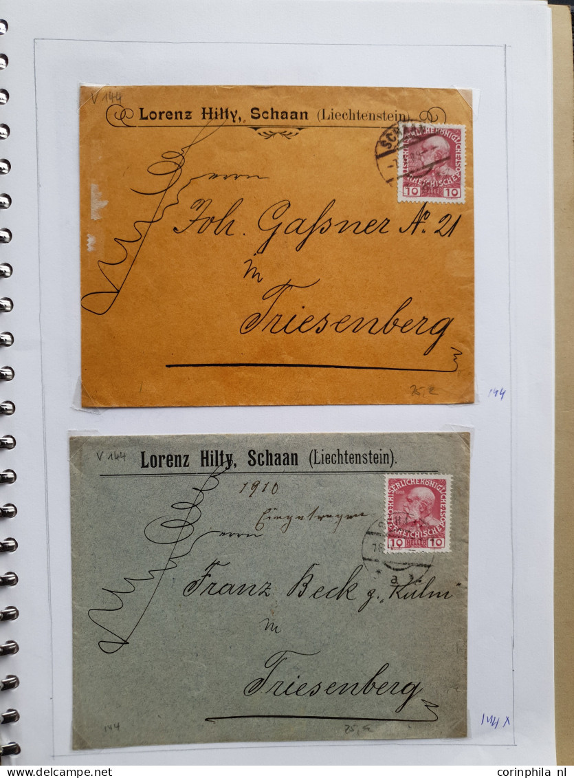 1886/2019 used collection partly specialised on perforation types including better items e.g. Austrian stamps/covers use