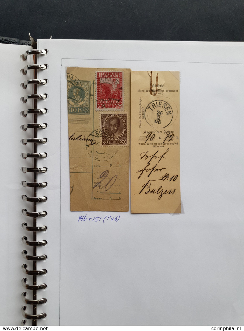 1886/2019 used collection partly specialised on perforation types including better items e.g. Austrian stamps/covers use