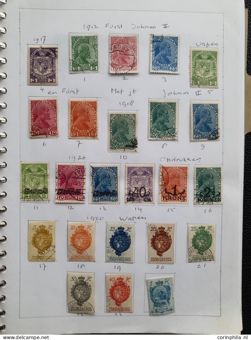 1886/2019 used collection partly specialised on perforation types including better items e.g. Austrian stamps/covers use