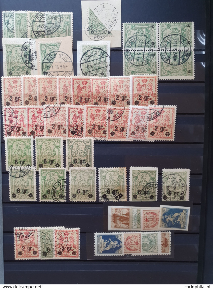 1918/1980 Ca. Collection Including Polish Postoffices In Levant, Polish Army In Italy,  Local Post Warszaw 1918, Porto ( - Otros & Sin Clasificación