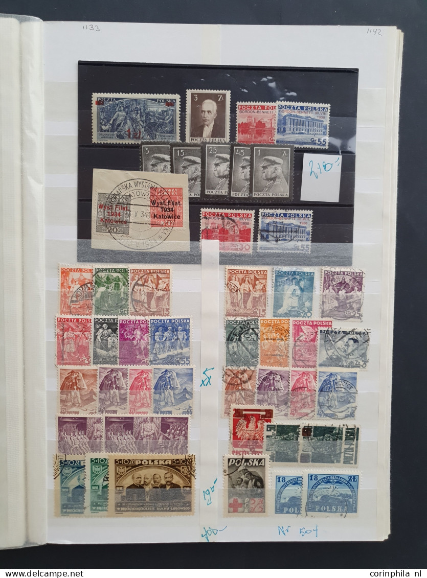 1920/1955 Collection Used And */** With Many Better Items And Miniature Sheets On Stockbook Pages In Folder - Other & Unclassified