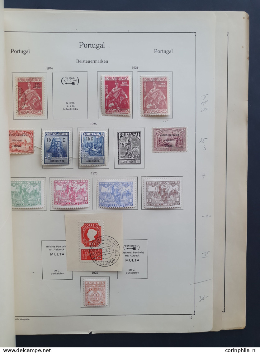 1895/1946 collection */** with better sets and miniature sheets (Mi. block 1,2 etc.) on album pages in folder