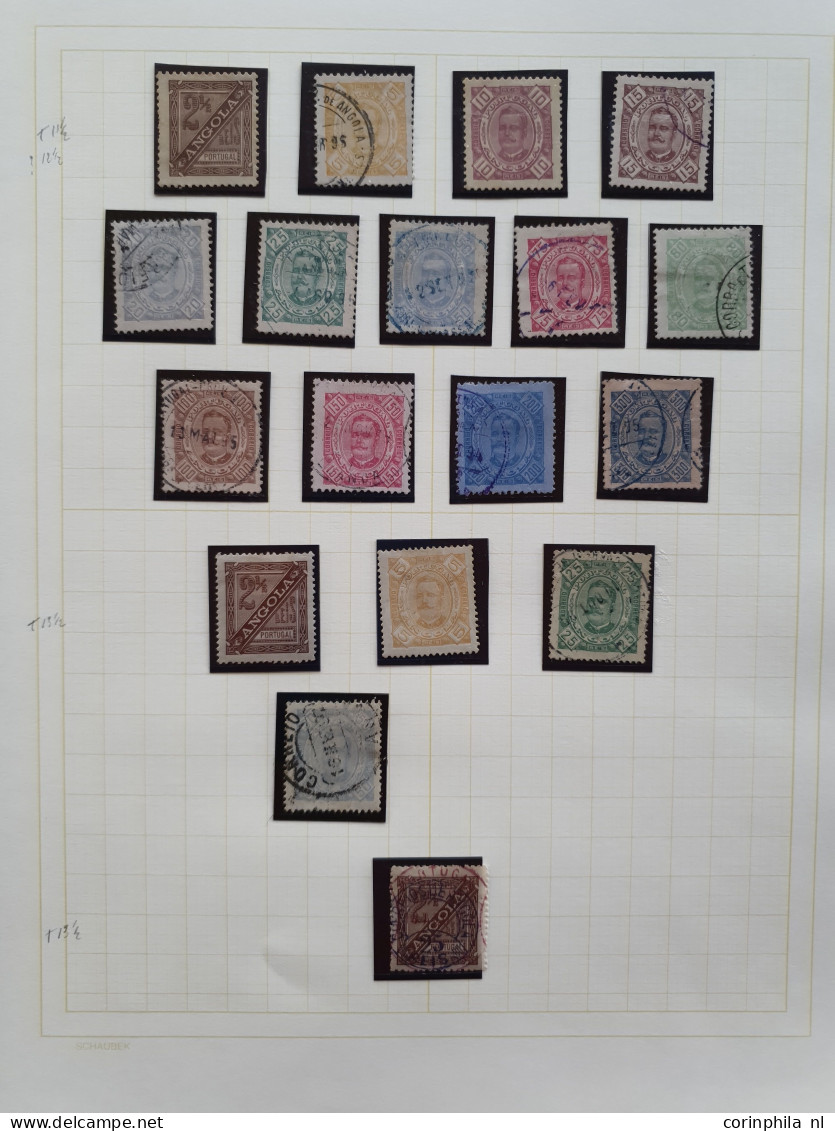 1870/2002 Collection With Many Better Items, Perfs, Better Postmarks, Surchages, Birds ,miniature Sheets Etc. Mostly Col - Angola