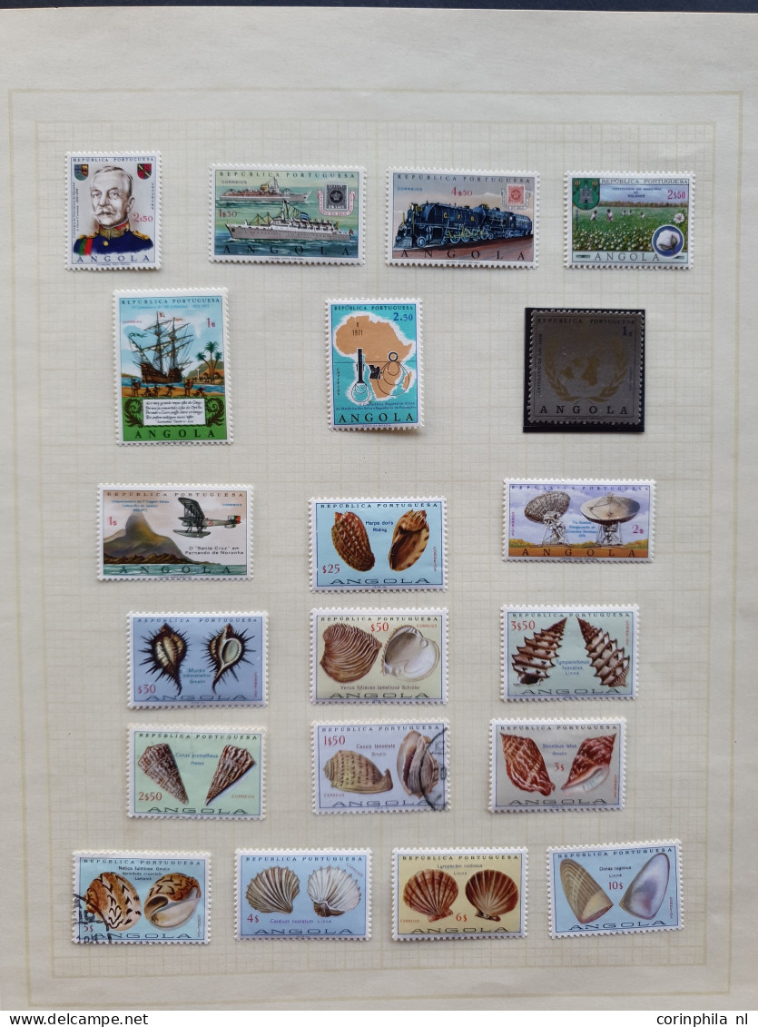 1870/2002 collection with many better items, perfs, better postmarks, surchages, birds ,miniature sheets etc. mostly col