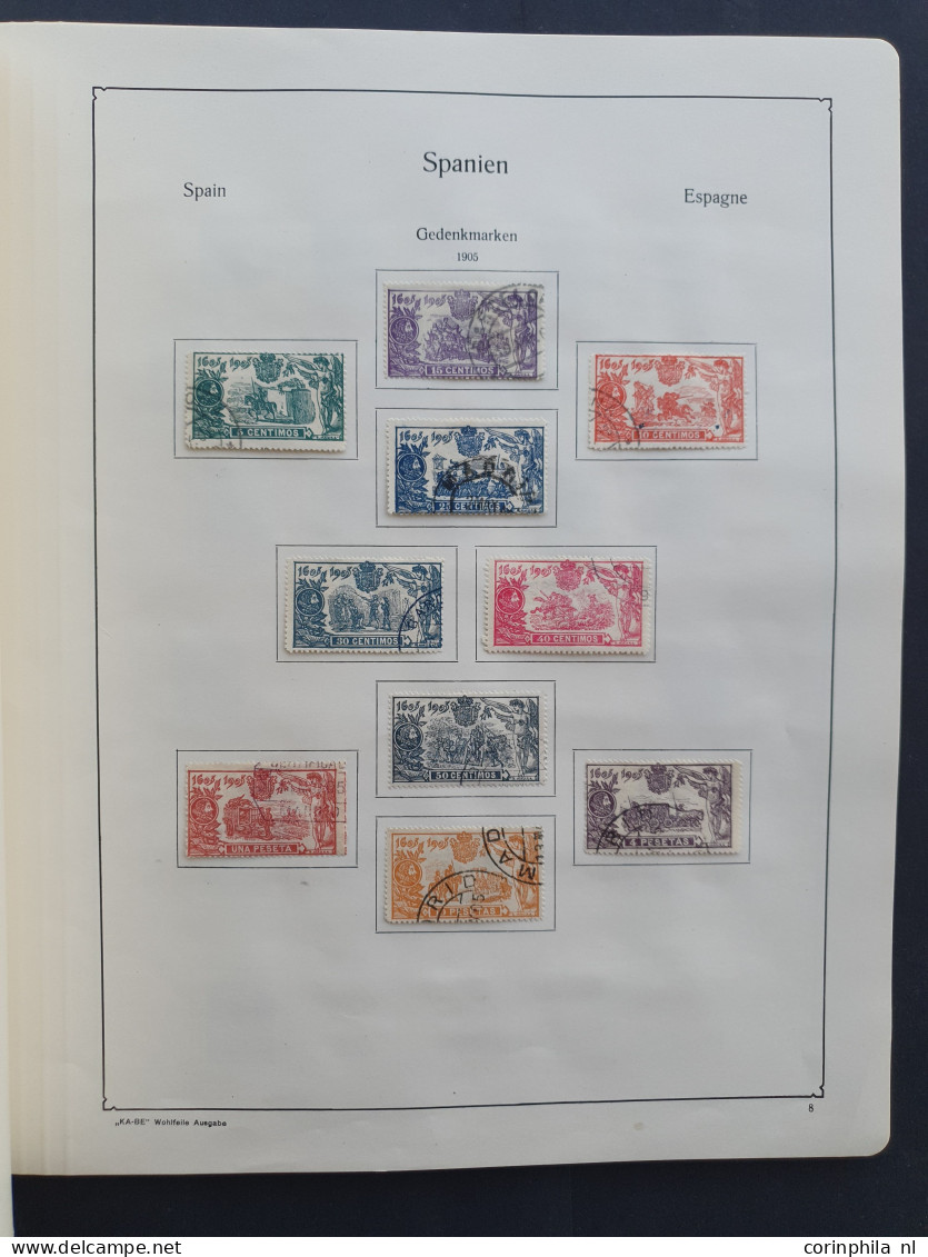 1850/1937 extensive collection from the Isabella issues onwards with many better items, back of the book, local post and