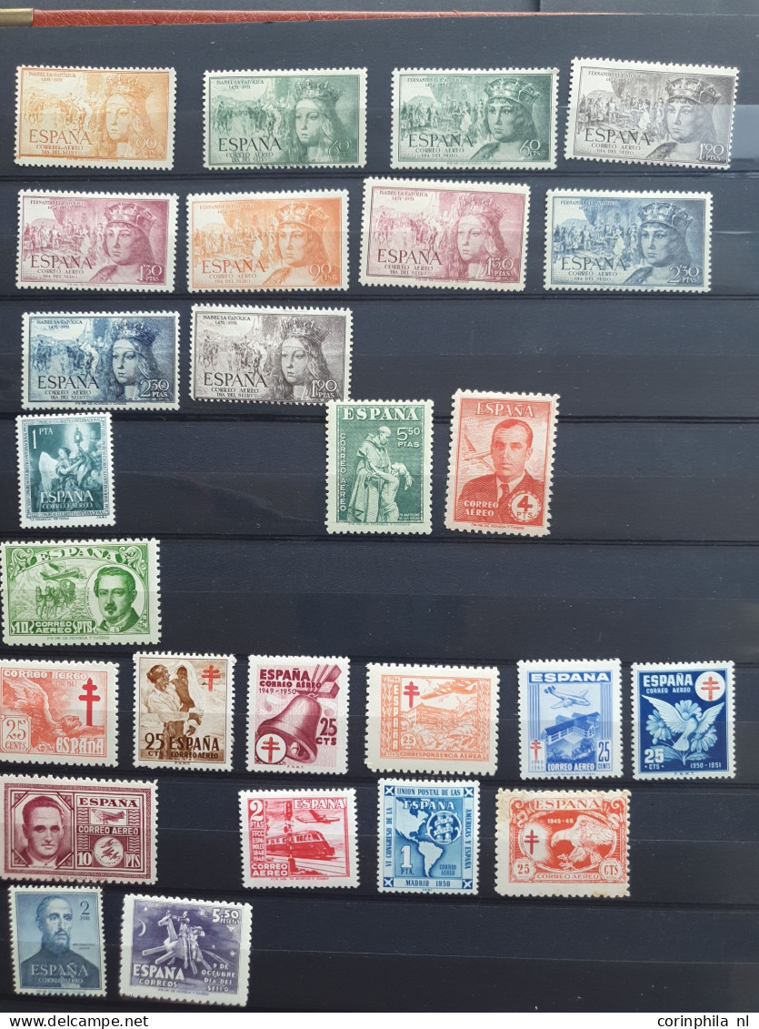 1929/1953 Selection Of Better (airmail) Sets And Items, Mostly */** Including 1936 National Philatelic Expo Airmail Set, - Autres & Non Classés