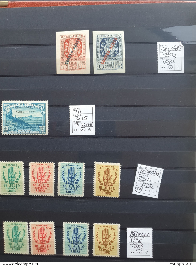 1929/1953 Selection Of Better (airmail) Sets And Items, Mostly */** Including 1936 National Philatelic Expo Airmail Set, - Otros & Sin Clasificación