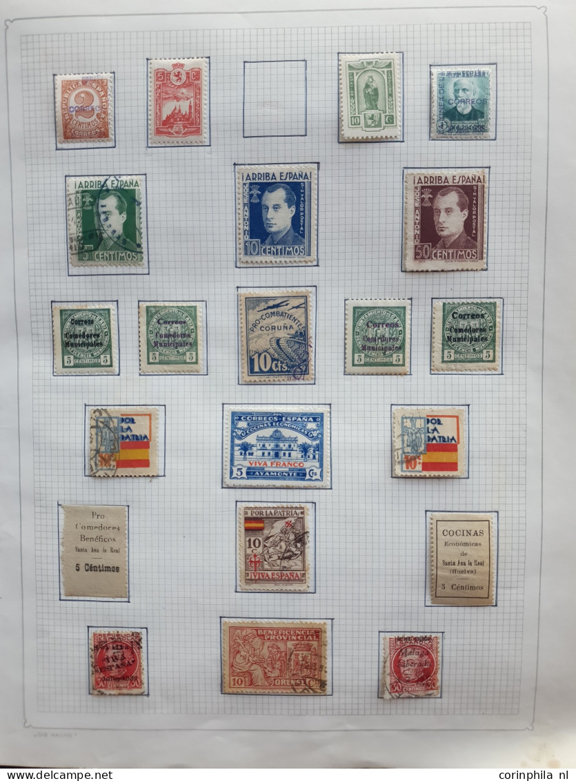 1920c. onwards including Spanish Civil war, Spanish Sahara etc. in album and folder