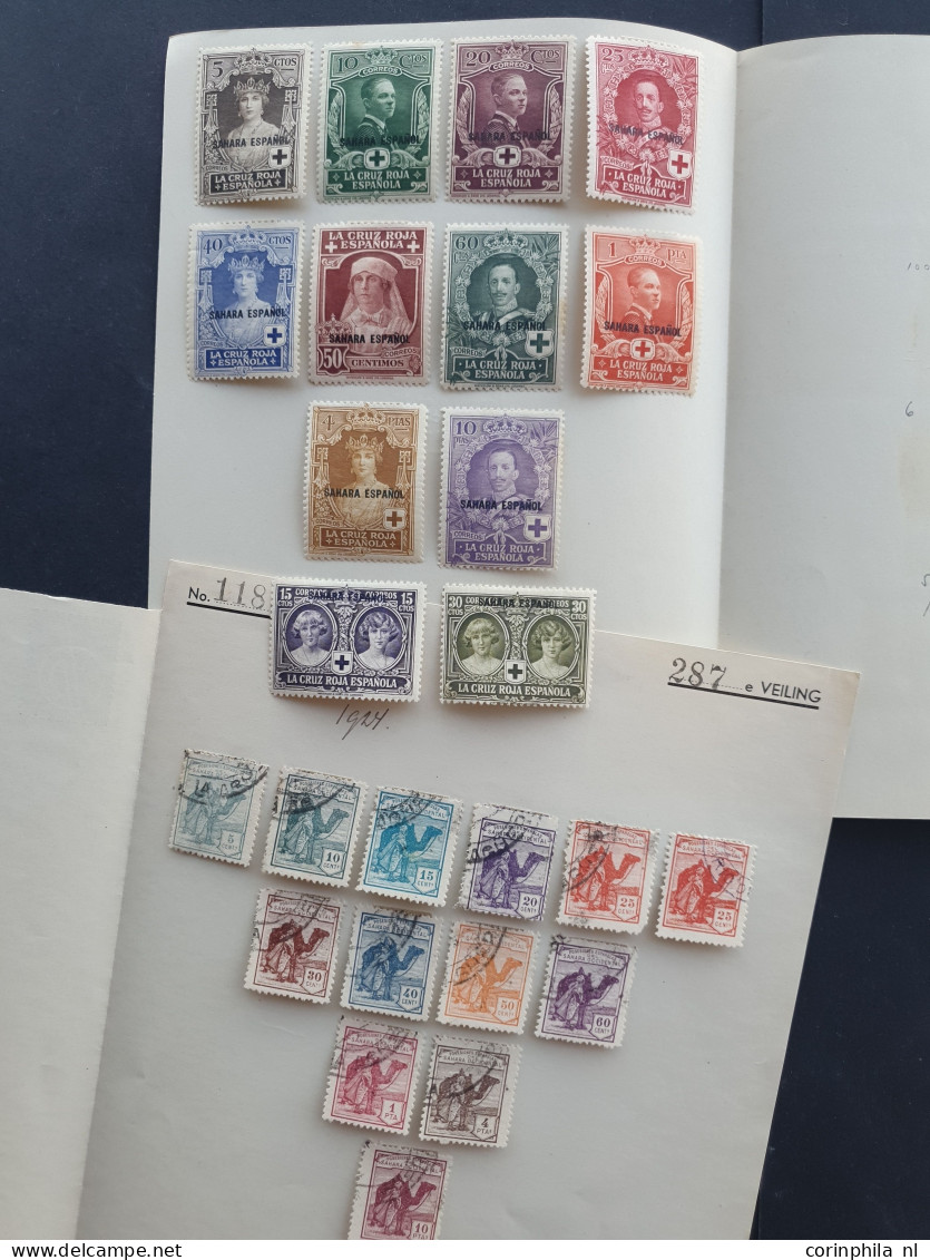 1920c. onwards including Spanish Civil war, Spanish Sahara etc. in album and folder