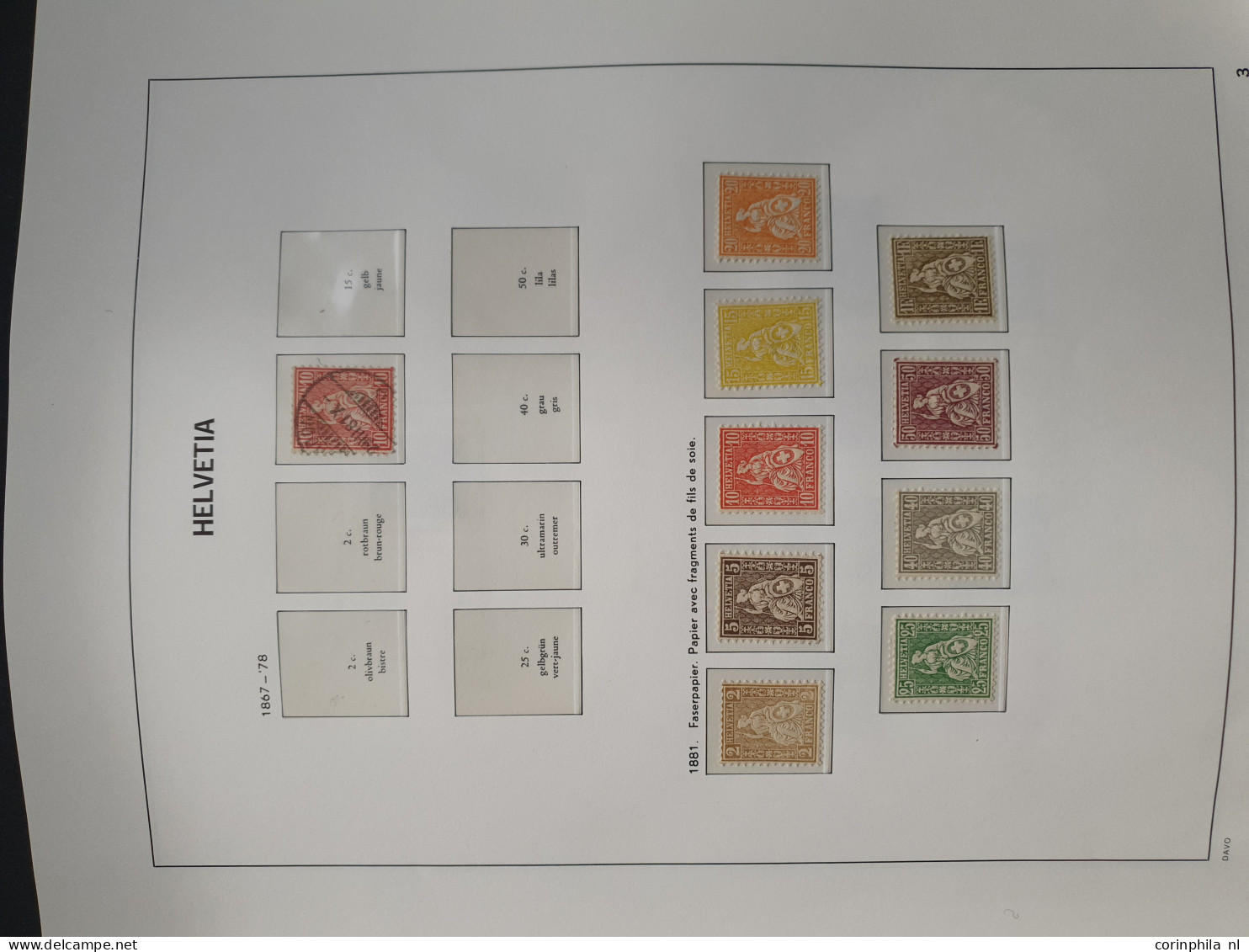 1846-1950 Collection Used And */** Including Many Better Items Including Mi. 4 (*) Moser Certificate, 10-12, Pro Juventu - Other & Unclassified