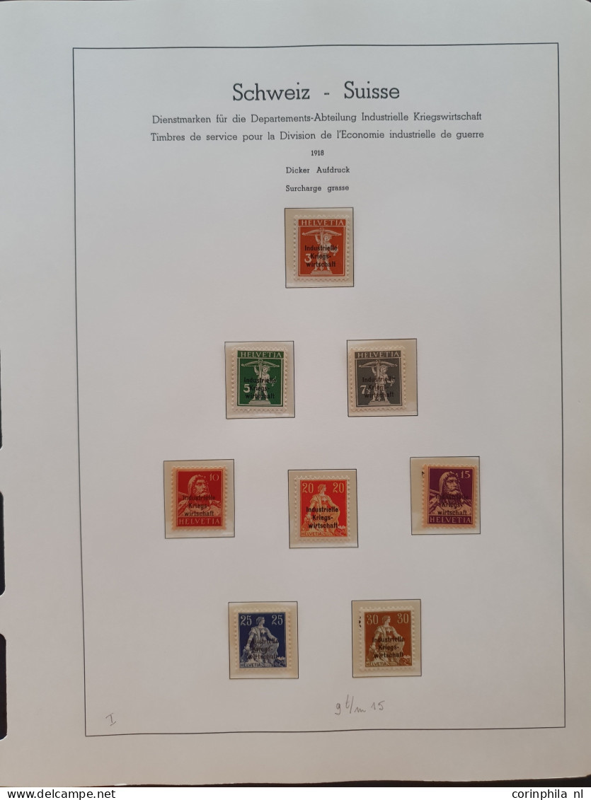 1862/1974 Collection Mostly */** With Many Better Items. Helvetia And Wiliam Tell's Son Partly Specialised On Perforatio - Autres & Non Classés