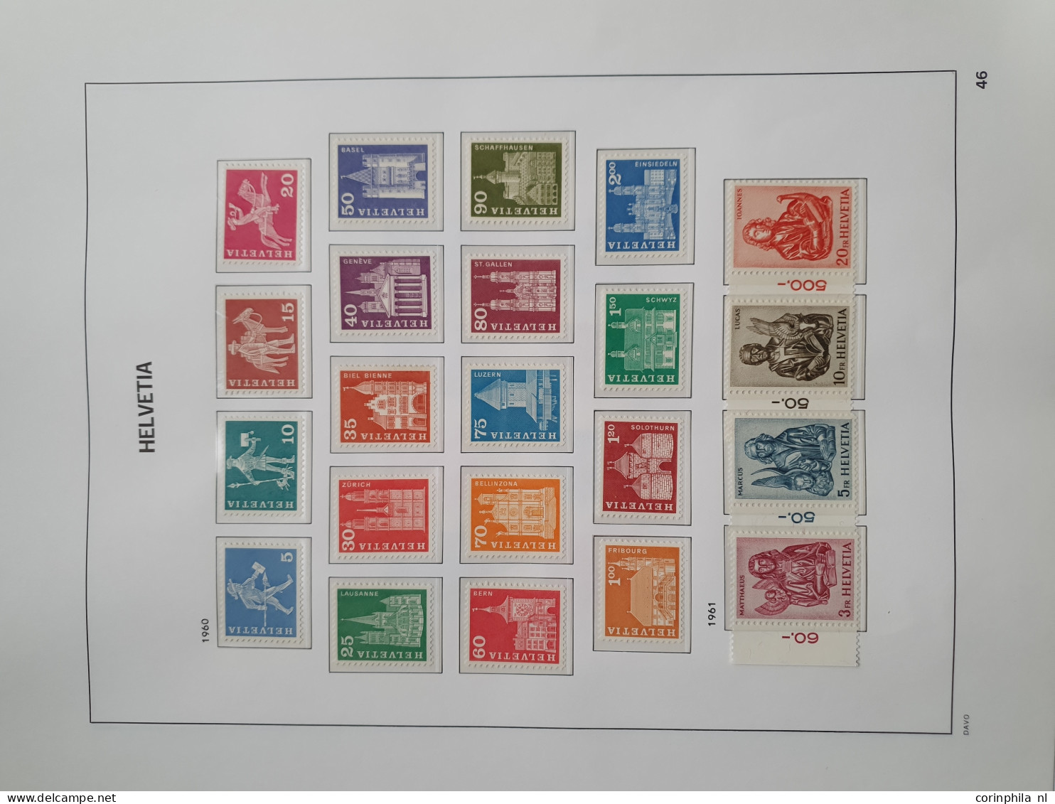 1951-2019 collection mostly */**, including miniature sheets (Mi. 14 *), high face value and some United Nations in 3 Da