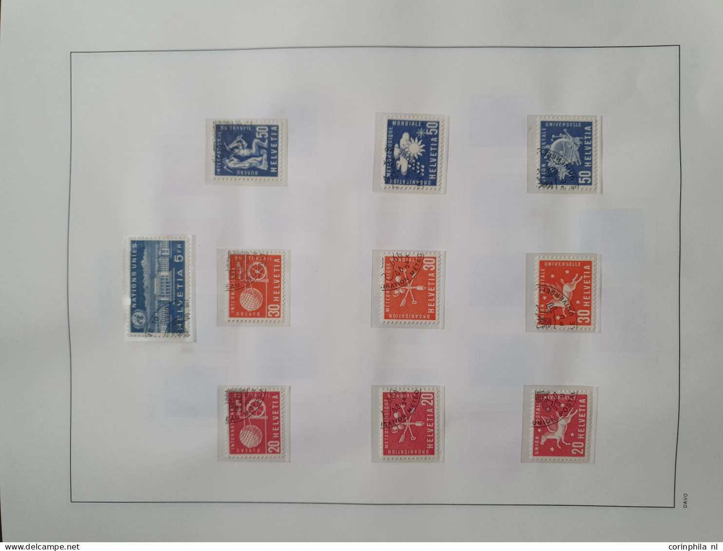 1951-2019 collection mostly */**, including miniature sheets (Mi. 14 *), high face value and some United Nations in 3 Da