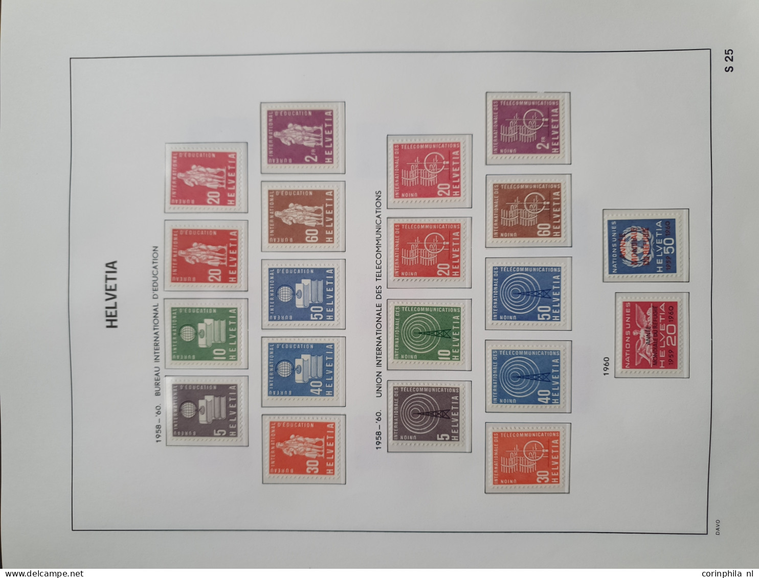 1951-2019 collection mostly */**, including miniature sheets (Mi. 14 *), high face value and some United Nations in 3 Da